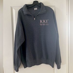 Kappa Kappa Gamma Grey Sweatshirt Size L
